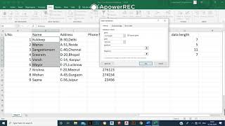 class 7- L4 Custom Filtering and Data Validation