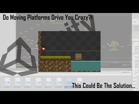 2D Moving Platforms The Easy Way(?) #tutorial #unity #2dgame #indiegame #developer