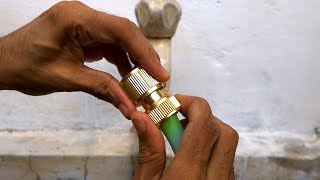 How to Connect Garden Hose to Tap (Metal Connector)