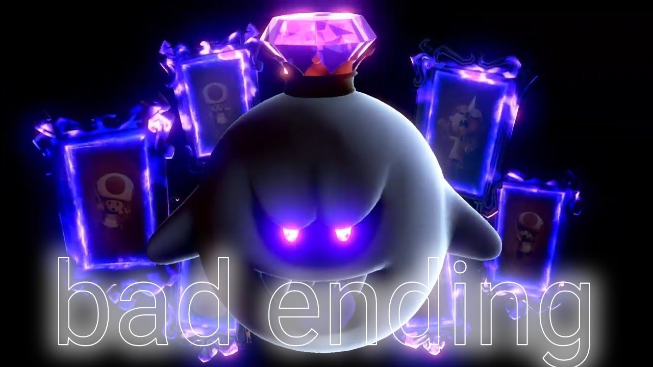 Luigi's Mansion 3 bad ending