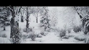 Unreal Engine 4 Snowfall