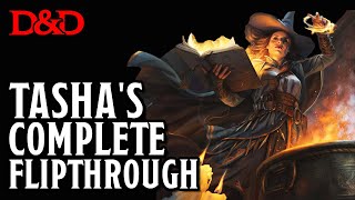 D&D Tasha's Cauldron of Everything First Look and Review TCoE