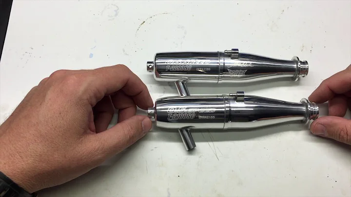 Adam Drake from Mugen Seiki Racing talks about the O.S. 2100SC exhaust pipe.