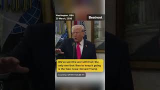 We've won the war with Iran: US President Donald Trump. #shorts