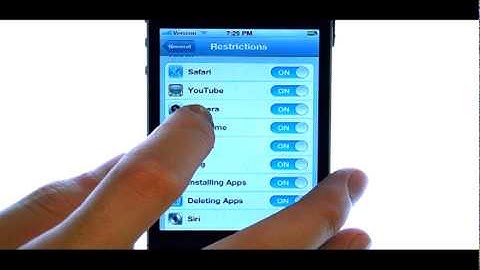 How Do I Hide Or Block Apps On My Apple iPhone 4S?