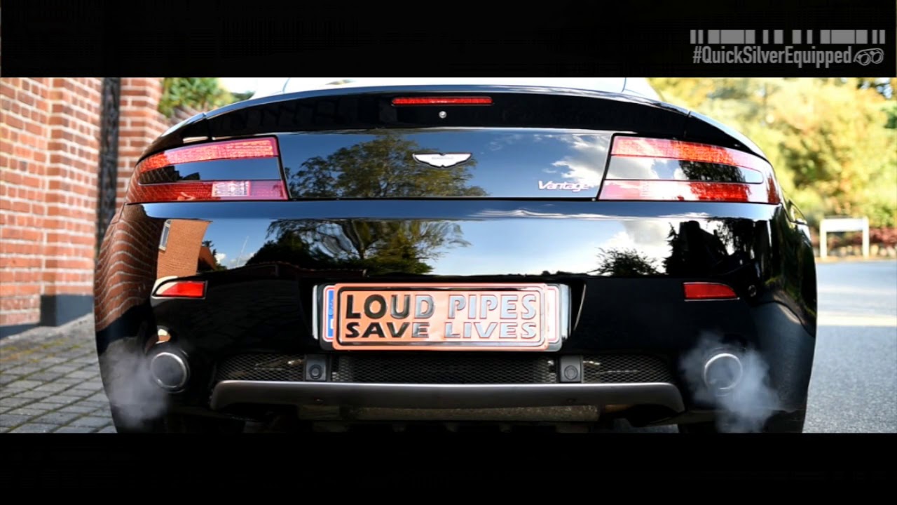 Aston Martin V8 Vantage with QuickSilver Manifolds, Race Catalysts and Super Sports Exhaust System