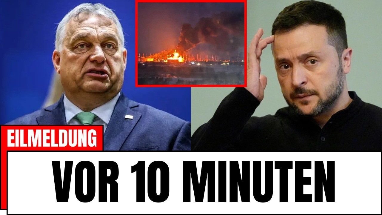 Selenskyj riskiert alles: Pipeline-Schock bringt Orban gegen Kiew auf