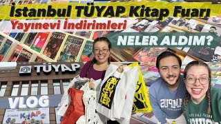 İstanbul Tüyap KİTAP FUARI - İndirimler - Kitap Alışverişi VLOG