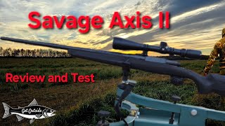 Savage Axis II Review and Ammo Test