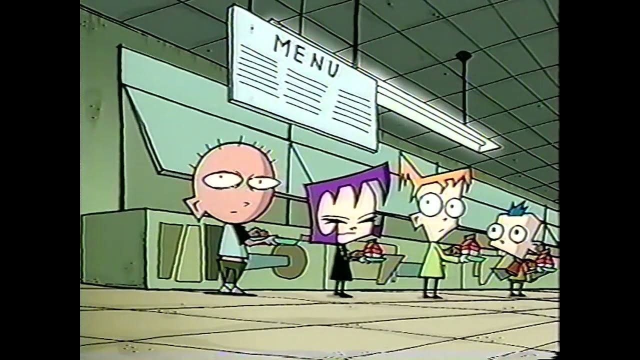 INVADER ZIM PILOT ORIGINAL RARE VHS