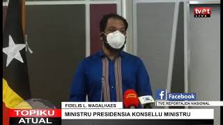 Sorumutuk Konsellus Ministru Aprova Projetu  Dekretu Governo Nian 4   ( TOPIKU ATUAL )
