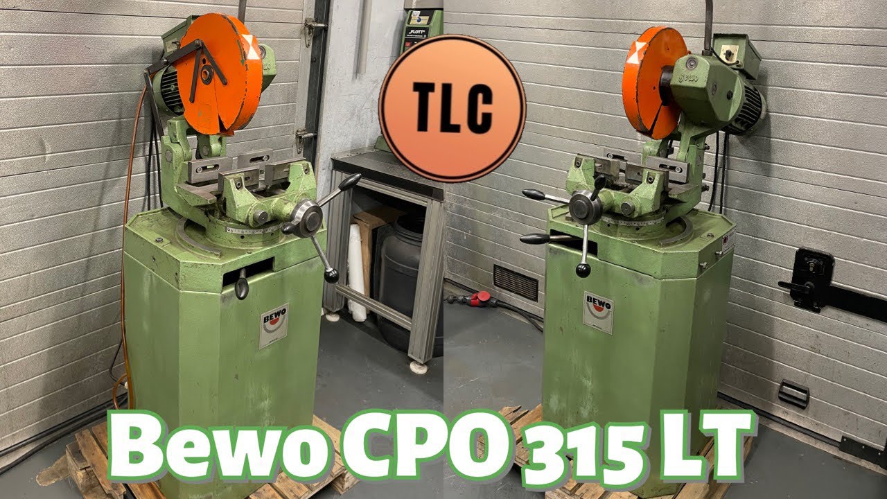 Bewo CPO 315 LT Circulair Saw Cold Kaltkreissäge Kreissäge ...