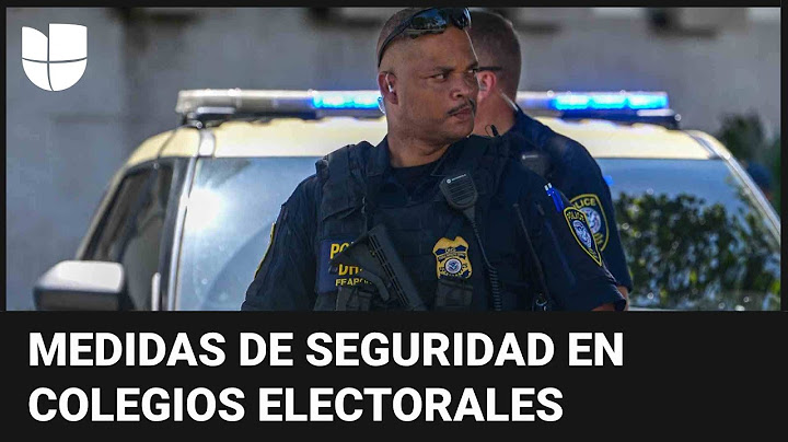 Refuerzan seguridad en colegios electorales para reaccionar ante amenazas de hechos violentos