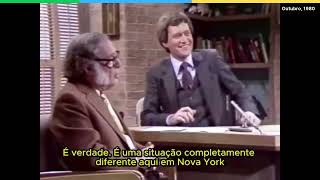 ISAAC ASIMOV e LETTERMAN - ENTREVISTA COMPLETA E LEGENDADO