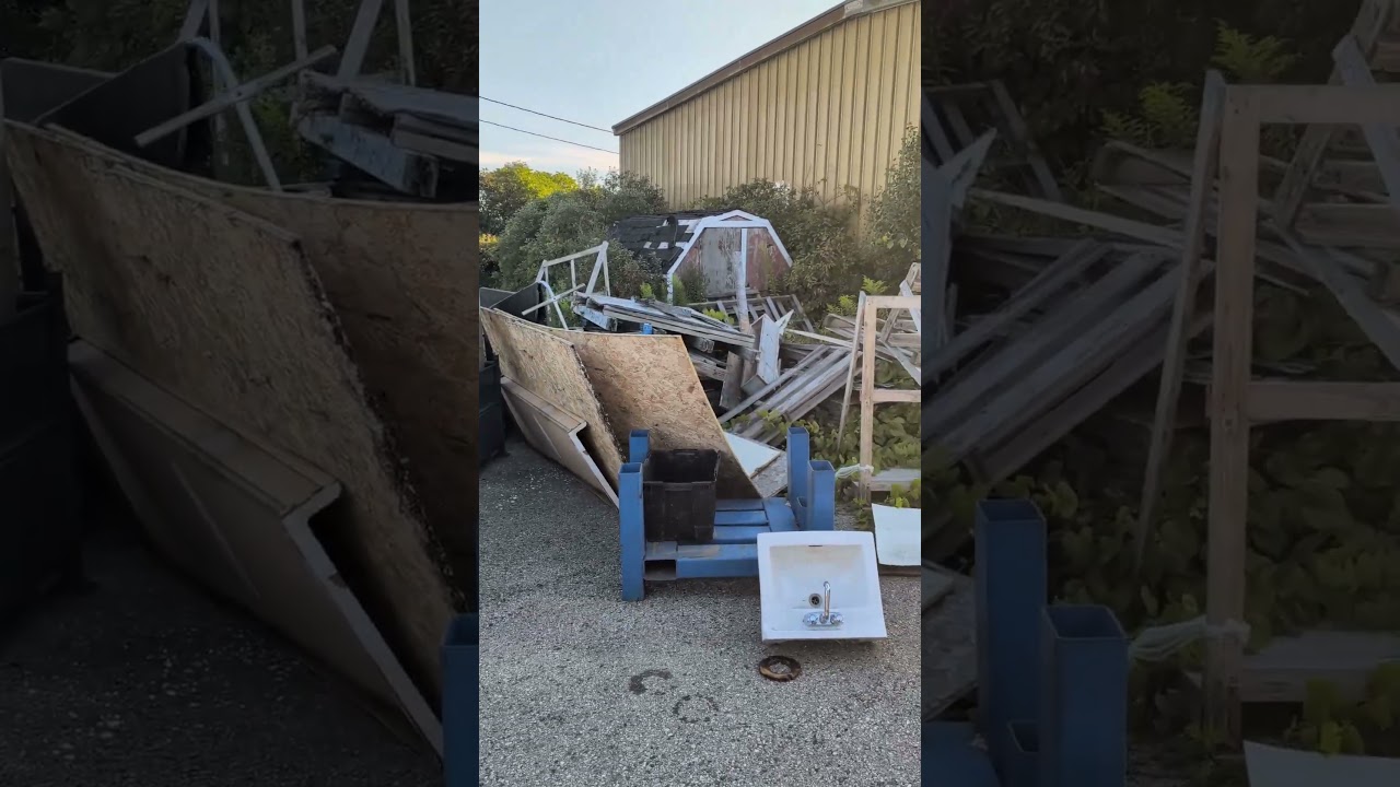 Machine Shop Cleanup in St. Thomas | Get R Gone Junk Removal 🚛