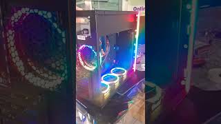 Testing Rosewill RGB Case, looks absolutely 😍😍🤩🤩