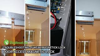 Magnetic Door Lock Troubleshooting