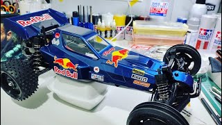 Tamiya DT03 Racing Fighter Custom Body Build & Run