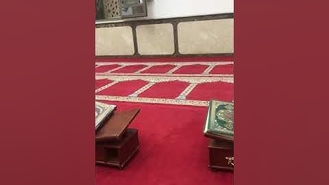 الشيخ / ماجد زبن - قراءة من سورة النمل في صلاه المغرب