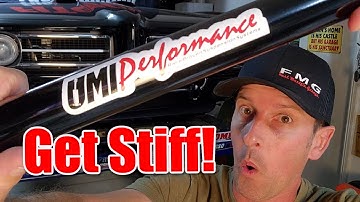 UMI Performance - Bout-in chassisversteviging - voor A-Body