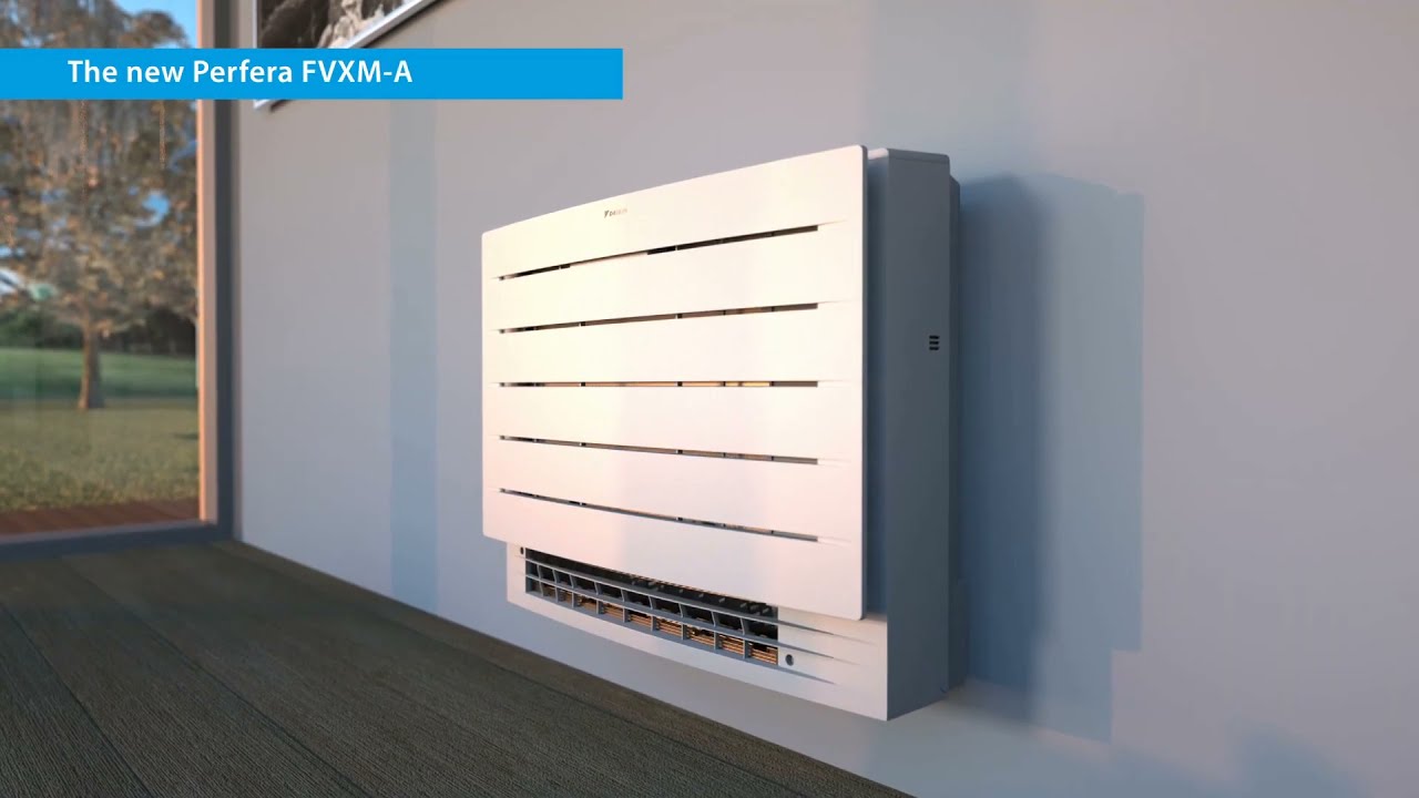 Daikin Perfera floor standing unit - Pure Electric