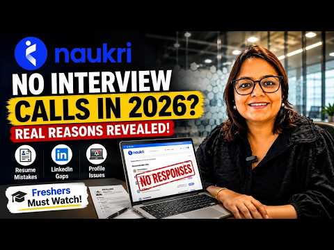 No Interview Calls on Naukri in 2026 Here’s the Real Reason!