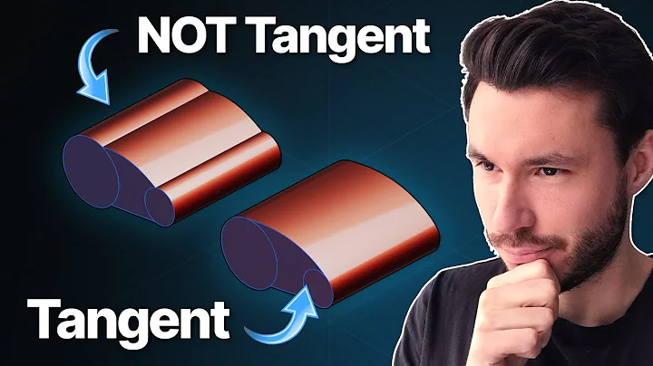 What is tangency, and why is it important in CAD?