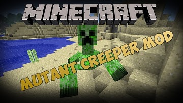 Minecraft Mods - Mutant Creeper Mod (Minecraft 1.2.5)