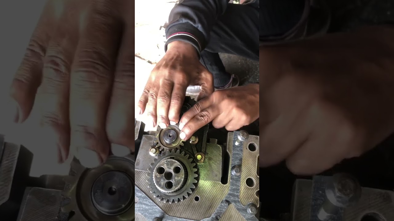 Oil pump drive gear Perkins engine