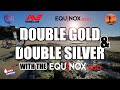 DOUBLE GOLD AND SILVER FOR THE MINELAB EQUINOX 800 | BEACH METAL DETECTING UK