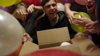 Video thumbnail of "Vlogging Home (Just Keep Kissing, Frozen Tim Hortons, and Mitch's Birthday Surprise)"