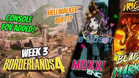 Console FOV Slider ADDED, Gear BUFFS, & NEW Weekly Activities! - Weekly Reset in Borderlands 4