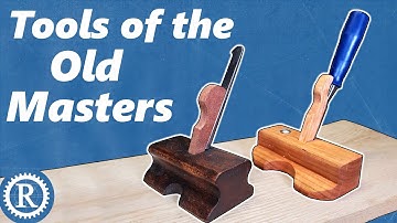 Make a router plane from a chisel.
