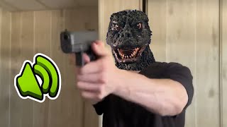 You're in a slasher film but with Godzilla SFX