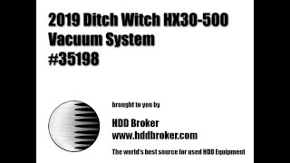 2019 Ditch Witch Hx30-500 - Equipment Demonstration