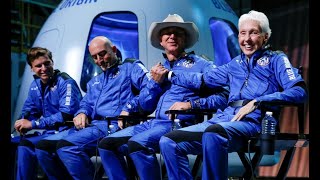 Blue Origins'.First Human Flight Post-Flight Press Conference