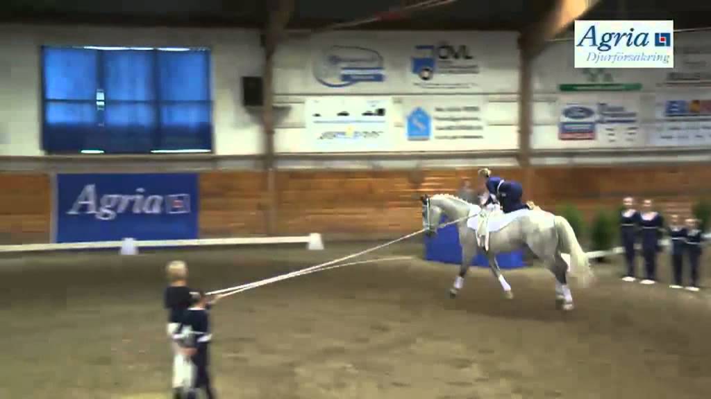 Voltige SM 2012 - Mellanklass Obligatorisk Laholms juniorlag