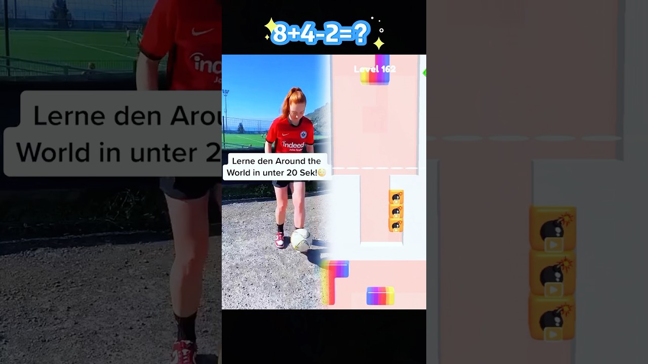 SO lernst du den AROUND THE WORLD🥵⚽️ 