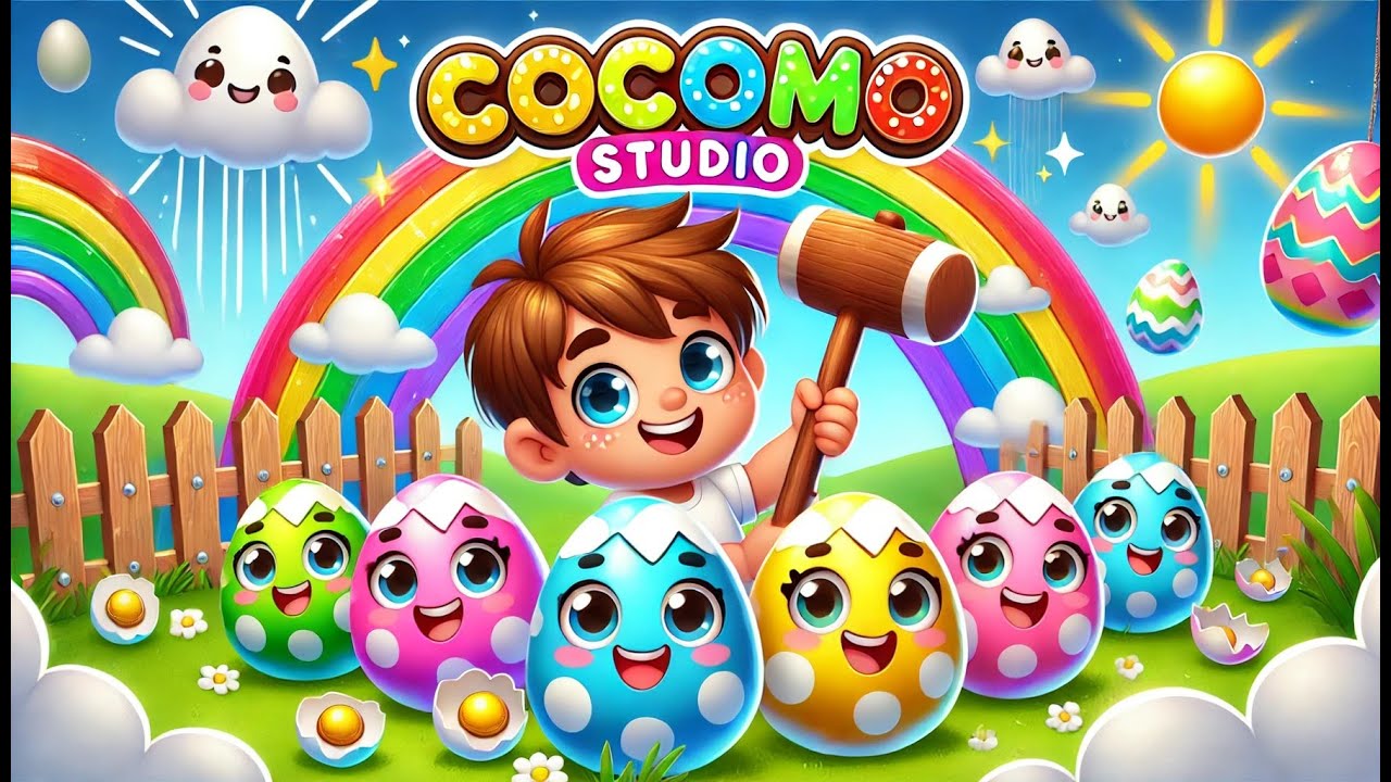 Легко выучите цвета | Песенка-сюрприз в виде цветного яйца для детей и малышей