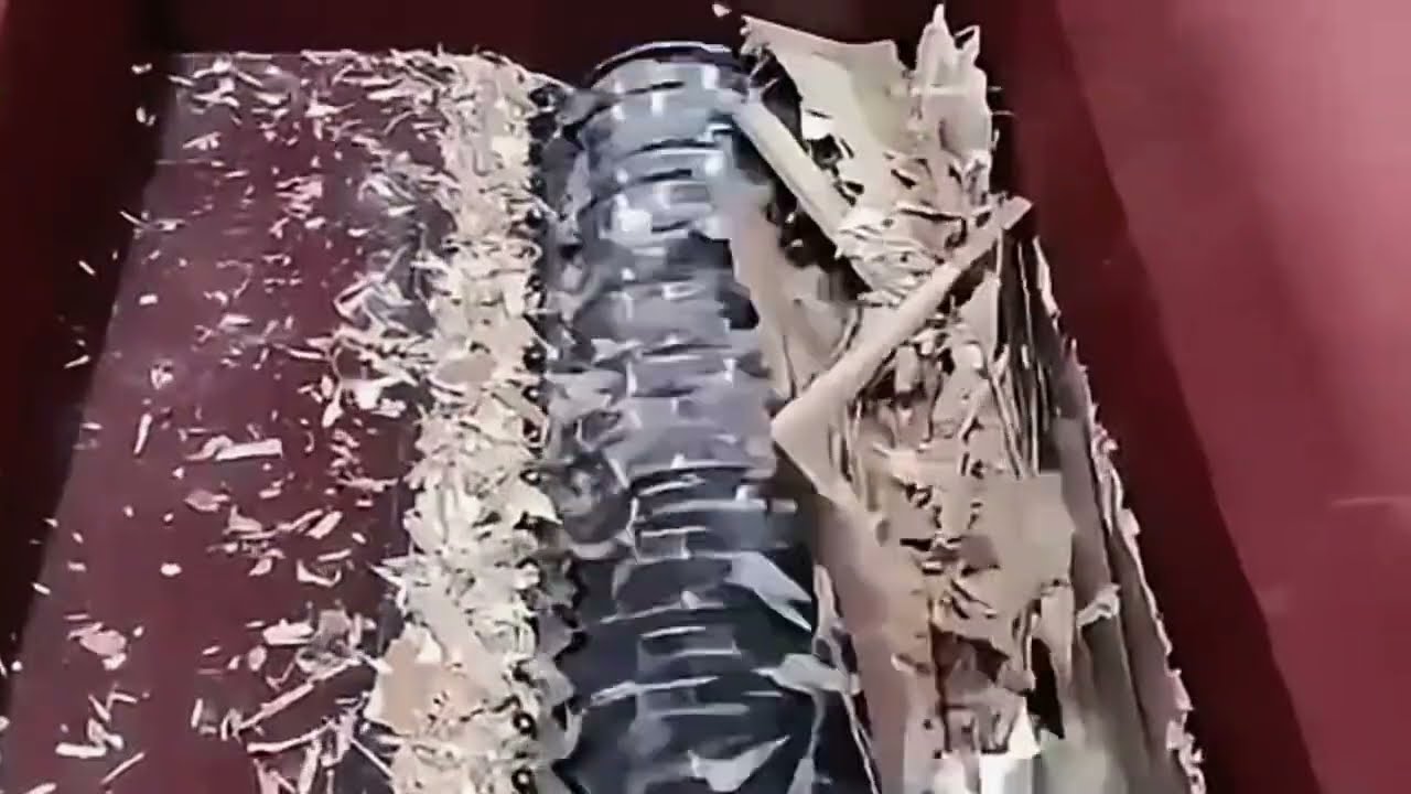 Wood Single Shaft Shredder