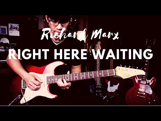 Richard Marx - Right Here Waiting - guitar cover version class=