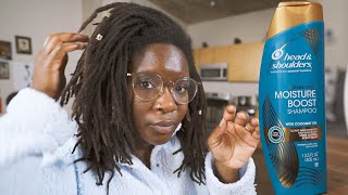 Do I need a dandruff shampoo to acknowledge my blackness?! || Royal Oils Shampoo Review