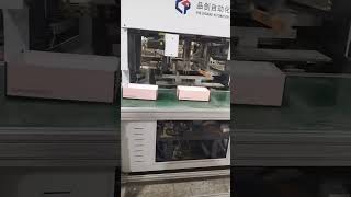 Automatic rigid box making machine.#fyp #automation #boxmakingmachine #packagingmachine #rigidbox