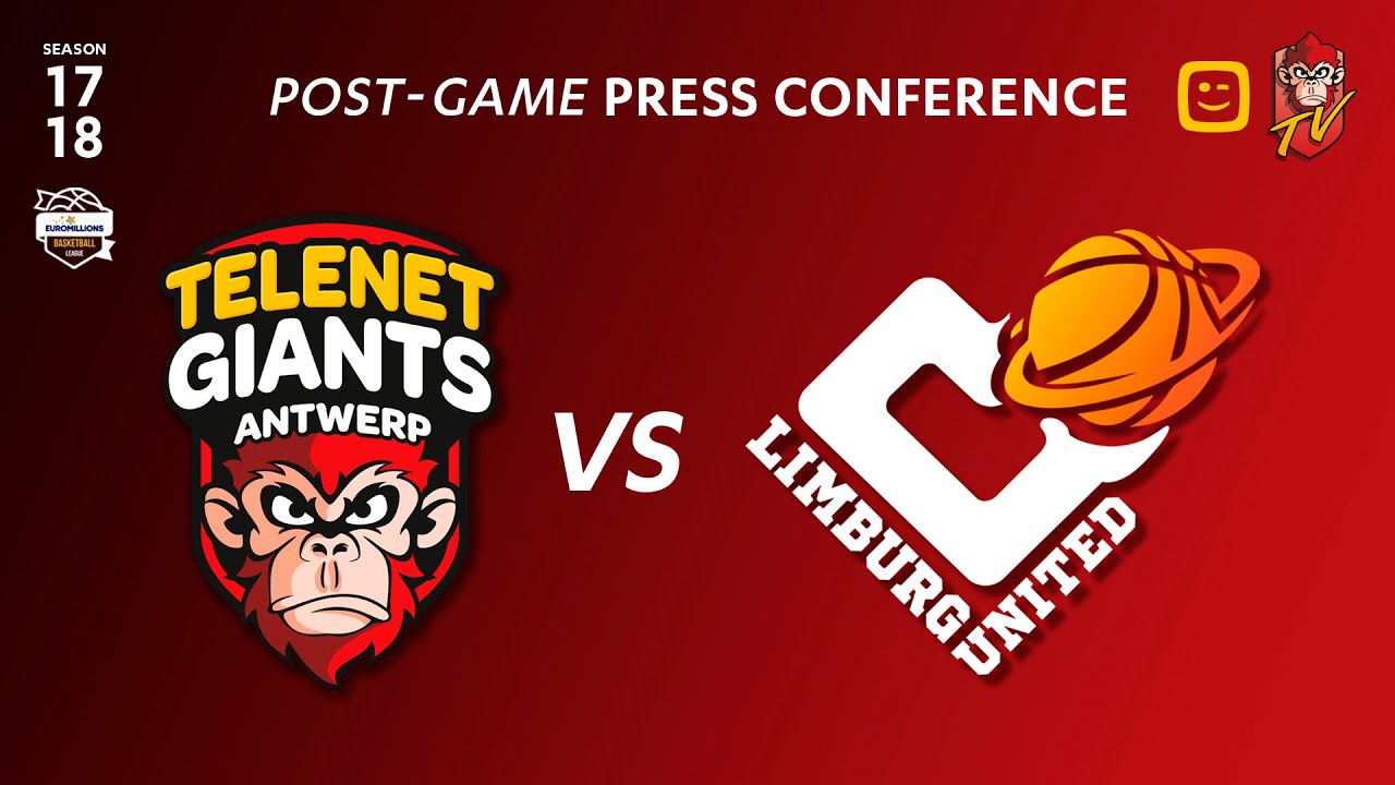 POSTGAME PRESS CONFERENCE Giants Antwerp vs Limburg United