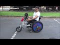 Dragonfly Manual Wheelchair Bike Attachment Review - Part 1 (Paraplegic)