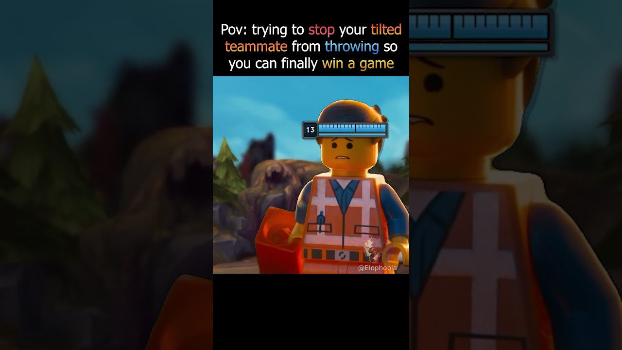 Trying To Cheer Up The Tilted Teammate 