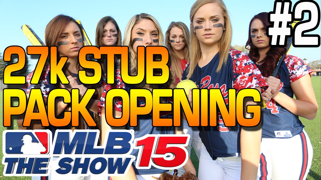 #2 MLB 15' the Show Pack Opening 27k Stubs