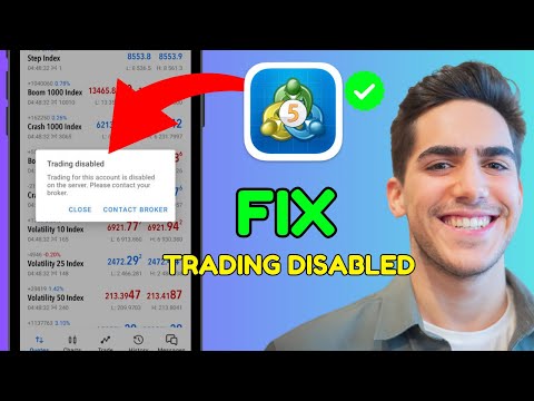 How to Fix "Trading Disabled" Error in MT5 (Quick & Easy 2025 Guide)