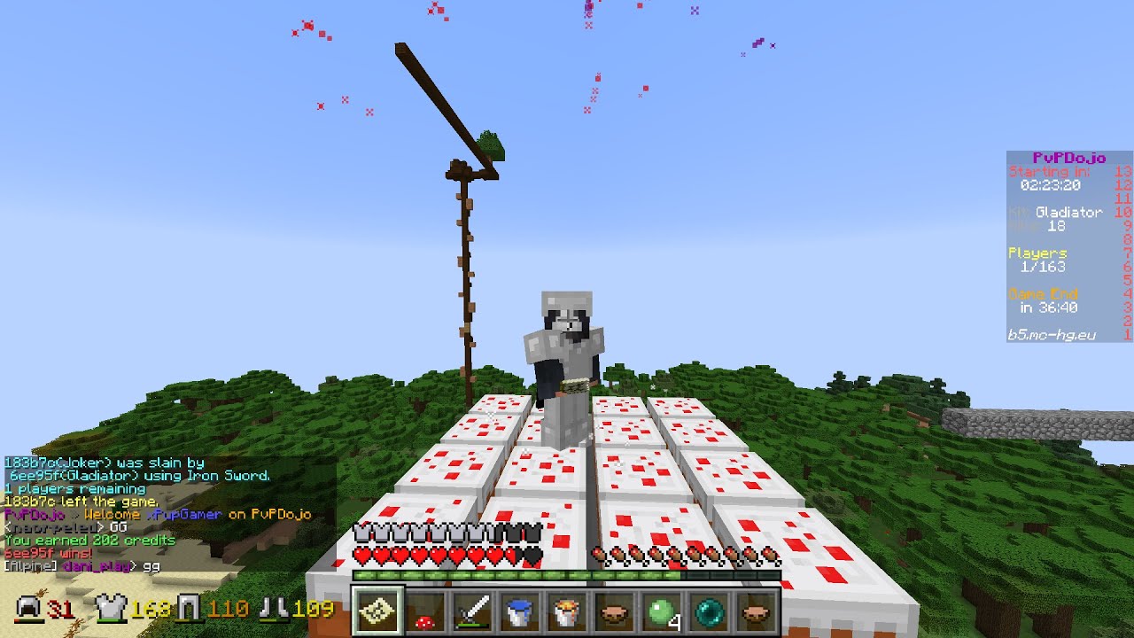 BEST DOJO HG EVENT WIN