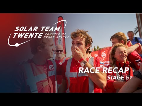 Race Recap: Stage 5 - Solar Challenge Morocco | Solar Team Twente 2021